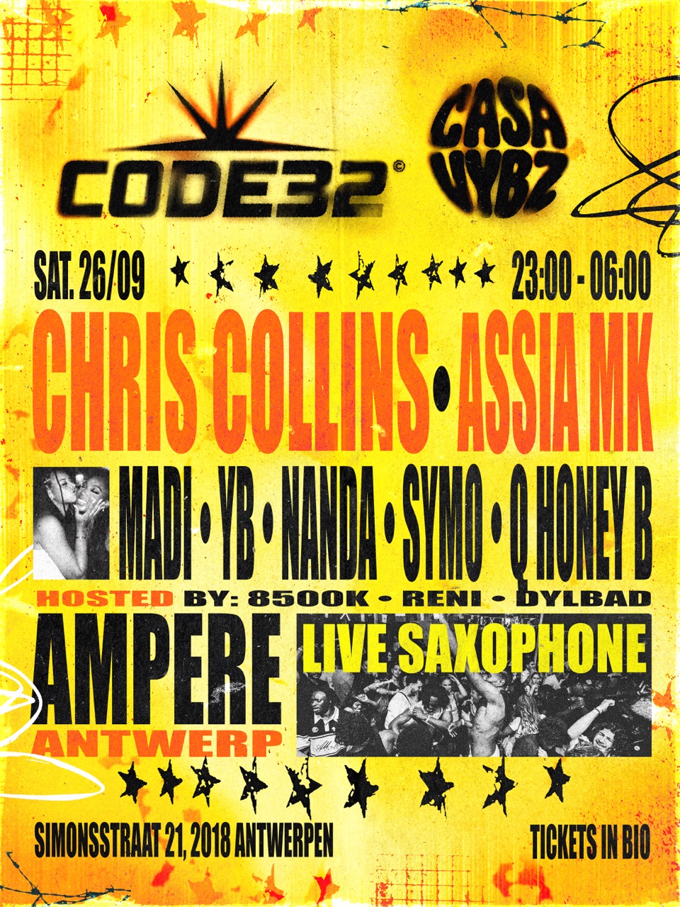 CODE32 Antwerp flyer