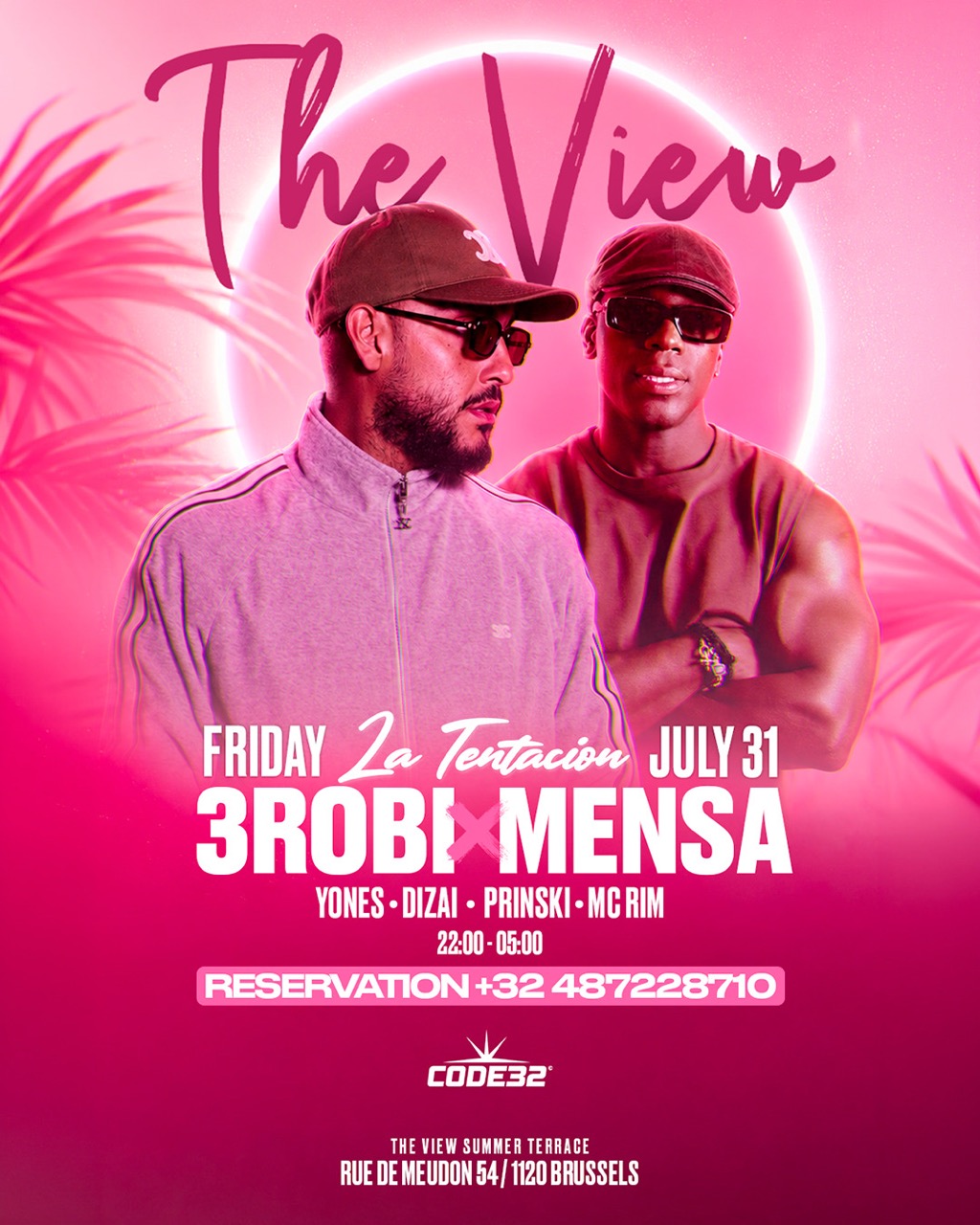The View Brussels flyer
