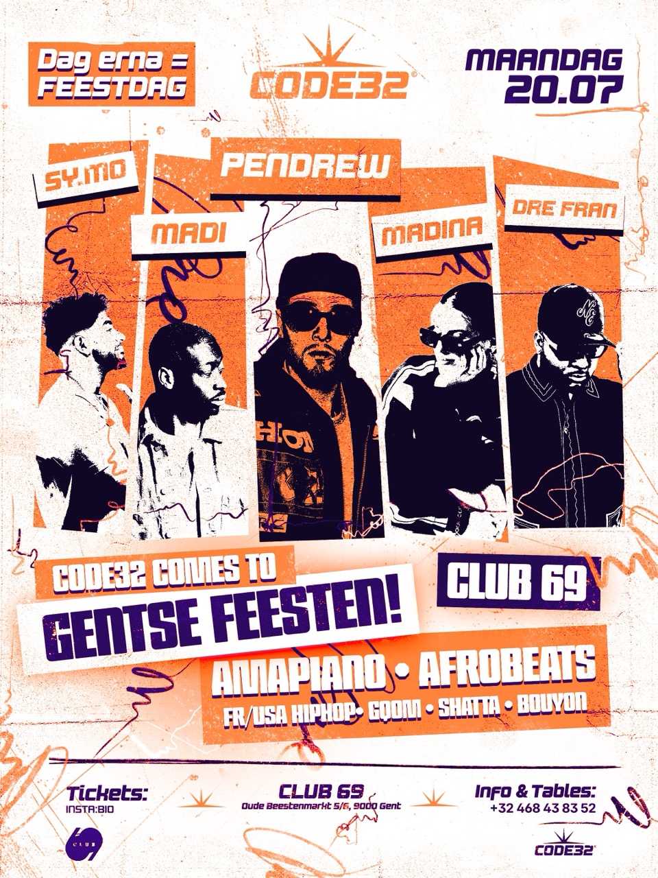 Gentse Feesten flyer