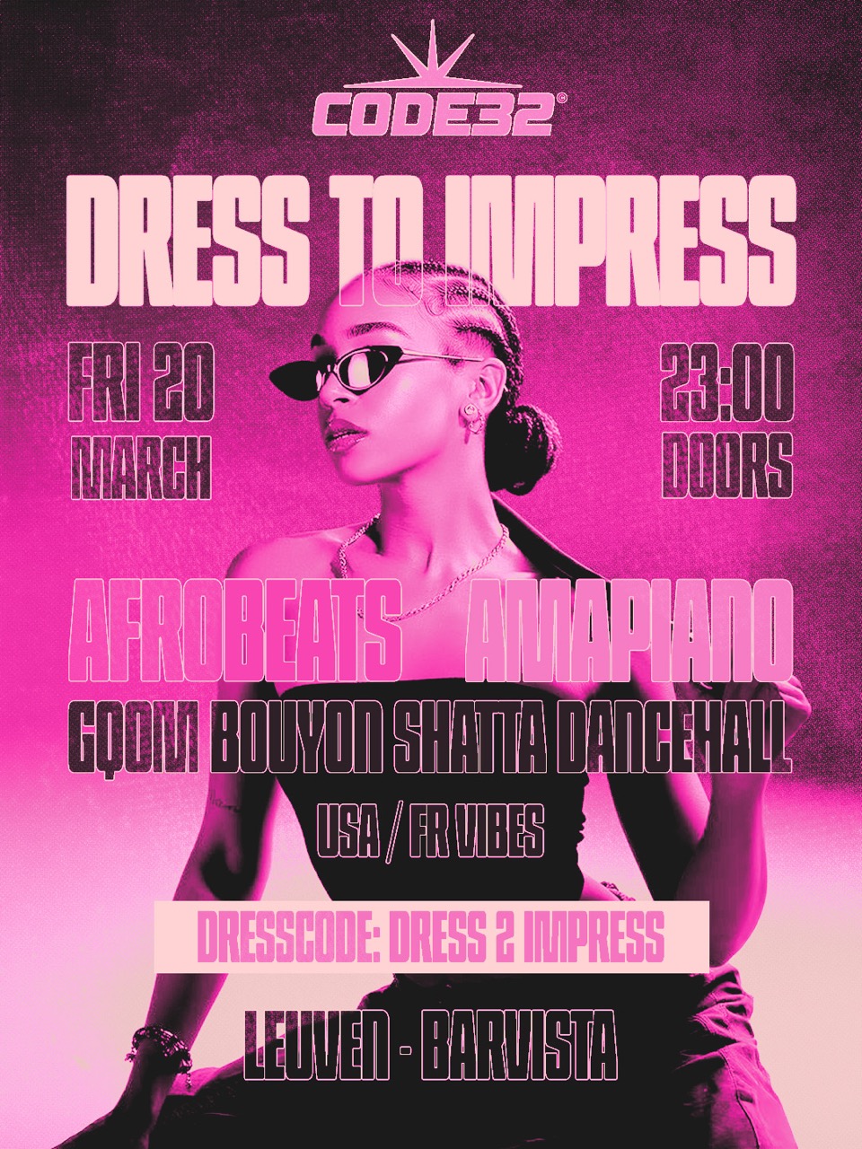 Dress to Impress flyer